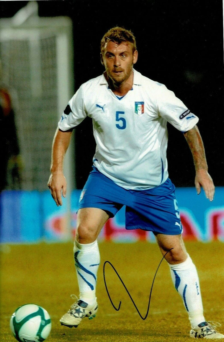 Fabrizio Ravanelli Signed 12X8 Photo Italy Autograph AFTAL COA (9054) 