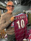 Paolo Di Canio SIGNED & FRAMED West Ham United Shirt PRIVATE SIGNING AFTAL COA B