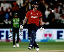  Ben Stokes Signed 10X8 Photo England 2022 T20 CRICKET WORLD CUP AFTAL COA (2502)