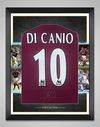 Paolo Di Canio SIGNED & FRAMED West Ham United Shirt PRIVATE SIGNING AFTAL COA B