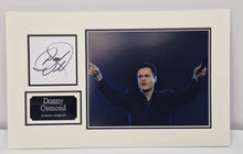  Donny Osmond Signed Photo Mount Display The Osmonds Genuine Signature AFTAL COA