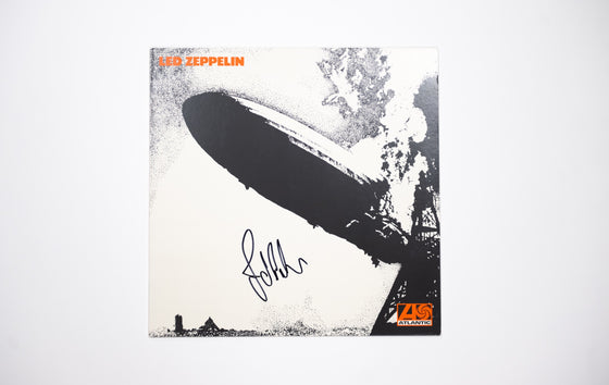 John Paul Jones Signed Led Zeppelin Vinyl Beckett Authentication BAS BJ76260 COA