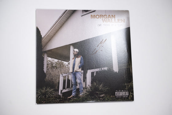 Morgan Wallen Signed One Thing at a Time Vinyl JSA Authentication YY36036 LOA