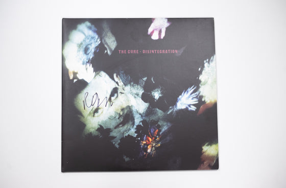 Robert Smith Signed The Cure Disintegration Vinyl Beckett BAS BJ76264 TPA COA