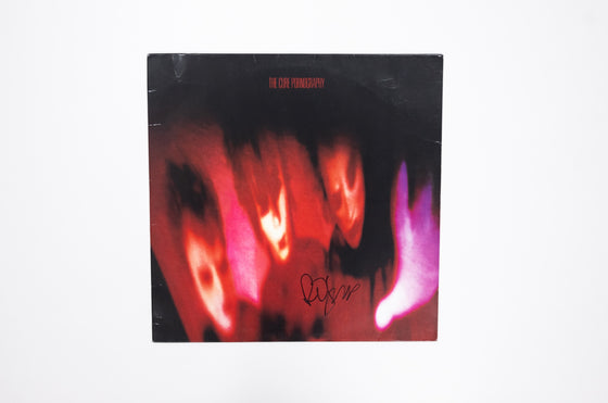 Robert Smith Signed Pornography Vinyl The Cure Beckett BAS BJ76265 TPA COA