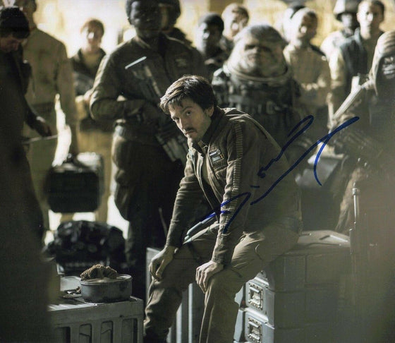 Diego Luna Signed 10X8 Photo Rogue One: A STAR WARS Story AFTAL COA (5223)