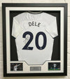 Dele Alli Signed & Framed Shirt SPURS Genuine Tottenham Hotspur AFTAL COA (B)