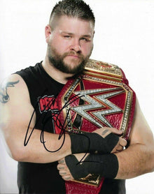  Kevin Owens Signed 10X8 Photo WWE Genuine Signature AFTAL COA (7015)