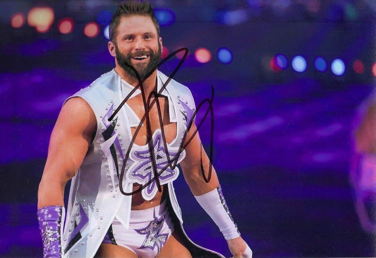 Wwe online Zack Ryder 8x10 autograph photo professionally framed