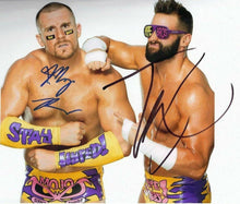  The Hype Bros Signed 12X8 Photo Zack Ryder & Mojo Rawley WWE AFTAL COA (7153)