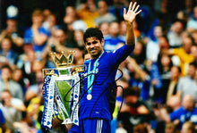  Diego Costa Signed 12X8 Photo Chelsea FC Autograph AFTAL COA (9090)