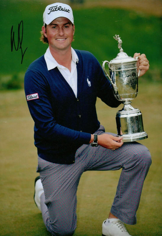 Webb Simpson Genuine Hand Signed 12X8 Photo (3104)