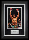 Anthony Joshua Signed & Framed 12X8 Photo AFTAL COA (B)