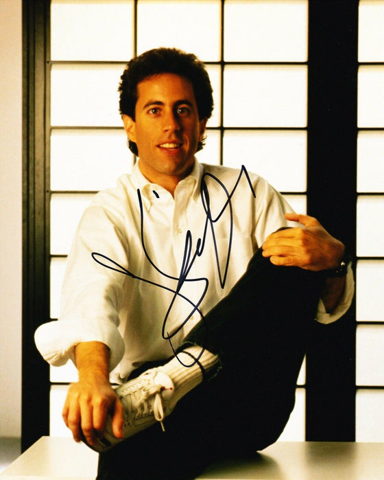 Jerry Seinfeld Signed 10X8 Photo Genuine Autograph AFTAL COA (B)