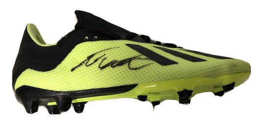 Lucas Moura Signed Football Boot SPURS Brazil Tottenham Hotspur AFTAL COA (B)