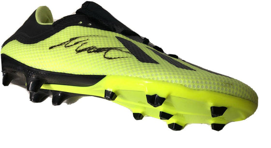 Lucas Moura Signed Football Boot SPURS Brazil Tottenham Hotspur AFTAL COA (B)