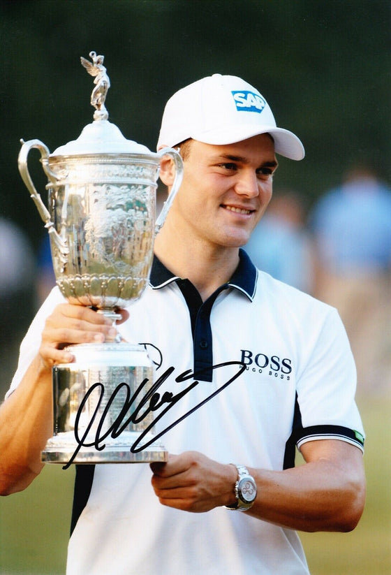 Martin Kaymer Signed 12X8 Photo AFTAL COA (E)