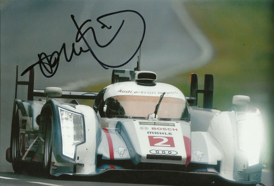 Tom Kristensen Signed 12X8 Photo Audi Sport Team Joest 2013 AFTAL COA (3588)