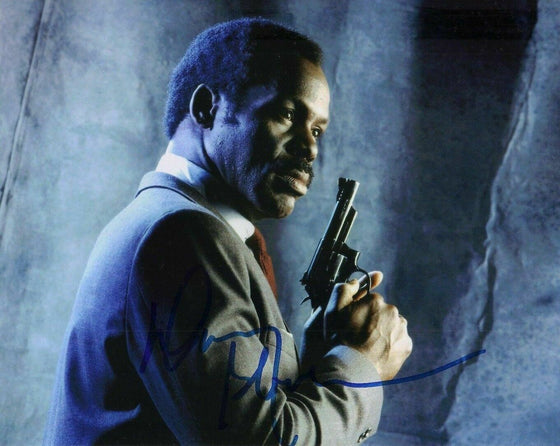 Danny Glover SIGNED 10X8 Photo Lethal Weapon AFTAL COA (5530)