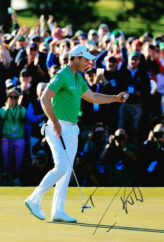 Danny Willett Signed 12X8 Photo 2016 MASTERS WINNER AFTAL COA (3120)