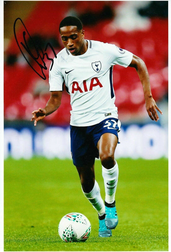 Kyle Walker-Peters Signed 12X8 Photo SPURS Tottenham Hotspur AFTAL COA (1676)