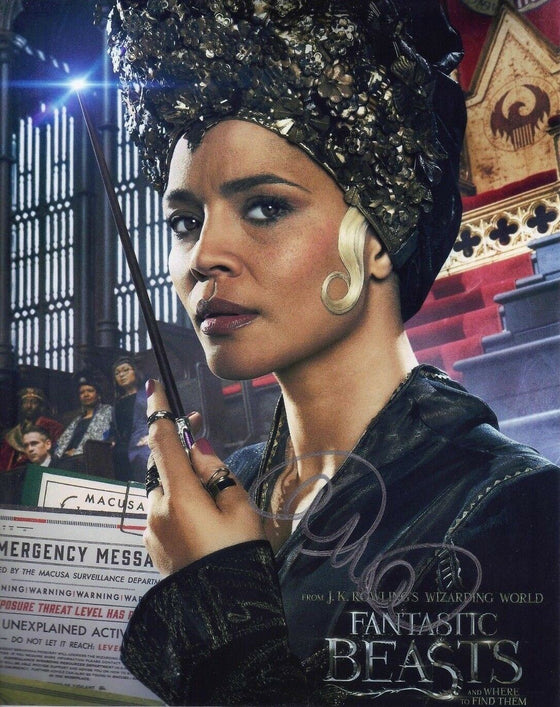 Carmen Ejogo Signed 10X8 Photo Fantastic Beasts GENUINE AFTAL COA (5174)