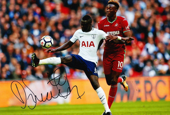 Davinson SANCHEZ Signed 12X8 Photo SPURS Tottenham Hotspur AFTAL COA (1842)