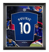 Christian Pulisic Signed & Framed Chelsea SHIRT Genuine Signature AFTAL COA (A)