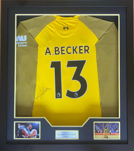 Alisson deals becker autograph