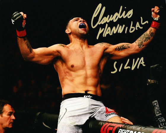 Claudio Silva Genuine Signed 10X8 Photo (UFC) Autograph AFTAL COA (A)