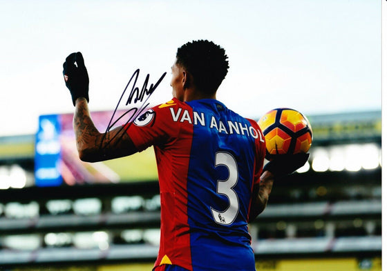 Patrick van Aanholt Signed 12X8 Photo CRYSTAL PALACE Signature AFTAL COA (1893)