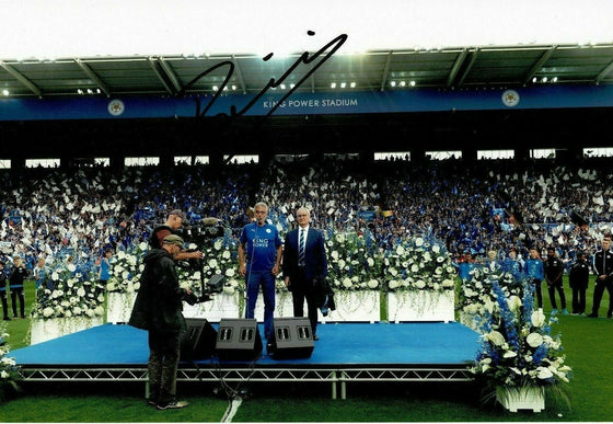 Claudio Ranieri Signed 12X8 Photo Leicester City F.C. Genuine COA AFTAL (1691)