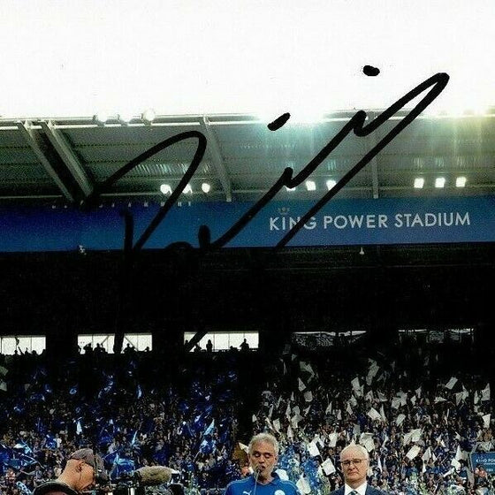 Claudio Ranieri Signed 12X8 Photo Leicester City F.C. Genuine COA AFTAL (1691)