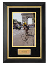 Greg LeMond Signed & Framed 12X8 Photo TOUR DE FRANCE WINNER AFTAL COA (H)