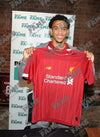 Trent Alexander-Arnold Signed Liverpool FC Shirt Amazing PROOF AFTAL COA (P)