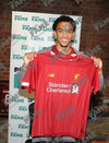 Trent Alexander-Arnold Signed Liverpool FC Shirt Amazing PROOF AFTAL COA (P)