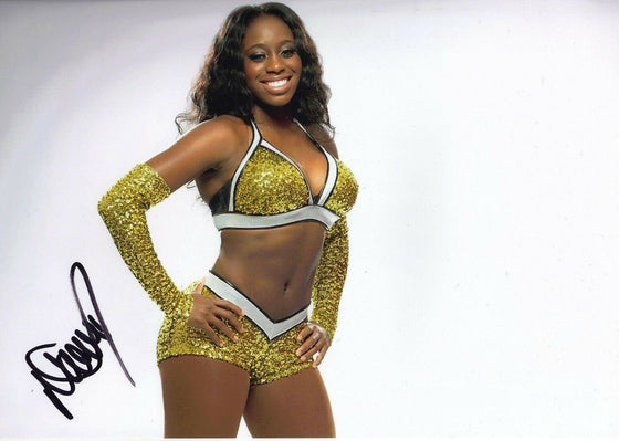 Naomi Signed 12X8 Photo WWE WWF UFC Genuine Signature AFTAL COA (7130)