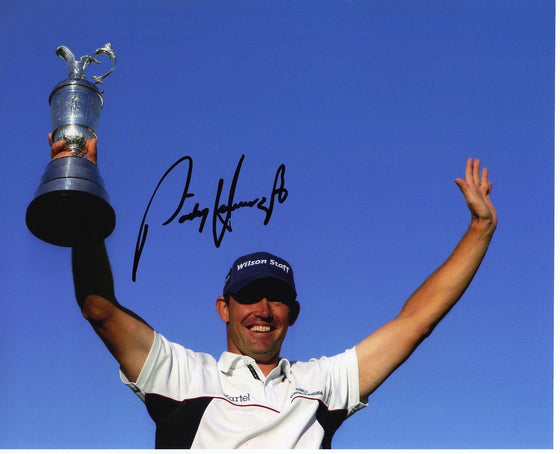 Padraig Harrington Signed 10X8 Photo Open Championship Winner AFTAL COA (3049)