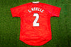 Gary Neville Signed Jersey Manchester United F.C. Genuine Signature AFTAL COA