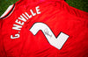 Gary Neville Signed Jersey Manchester United F.C. Genuine Signature AFTAL COA