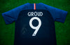 Olivier Giroud Signed France SHIRT Genuine Signature Chelsea F.C. AFTAL COA (B)