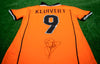 Patrick Kluivert Signed Holland Shirt Genuine Autograph Signature AFTAL COA (B)