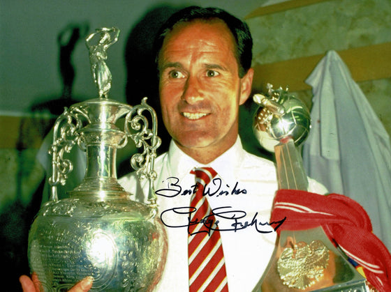 George Graham Signed 10X8 Arsenal F.C. PHOTO Autograph AFTAL COA (1142)