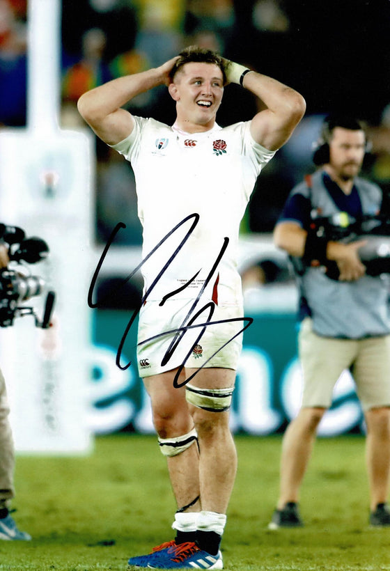 Tom CURRY Signed 12X8 Photo England Genuine SIgnature AFTAL COA (2175)