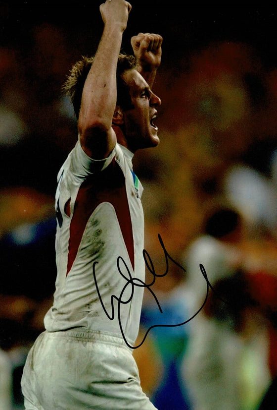 Will Greenwood Signed 12X8 Photo ENGLAND QUINS AFTAL COA (2133)