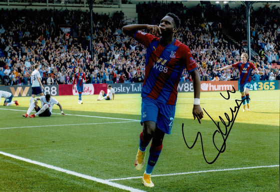 Odsonne Edouard Signed Crystal Palace F.C. Genuine Signature AFTAL COA (1718)