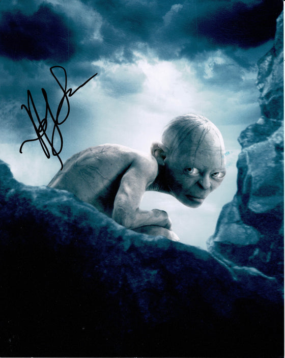 Andy Serkis Signed 10X8 Photo Gollum Lord Of The Rings AFTAL COA (5590)