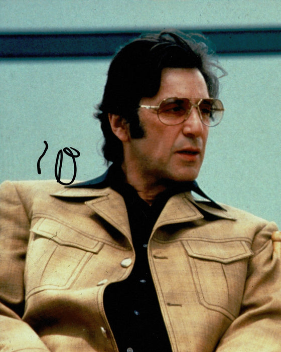 Al Pacino Signed 10X8 Donnie Brasco Genuine Autograph AFTAL COA (5597)