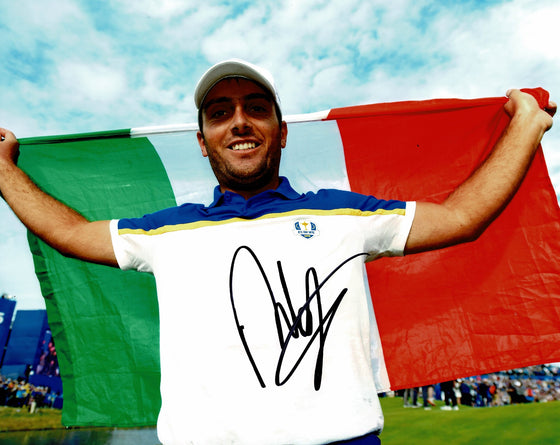 Francesco Molinari Signed 10X8 Photo Ryder Cup 2018 AFTAL COA (3011)