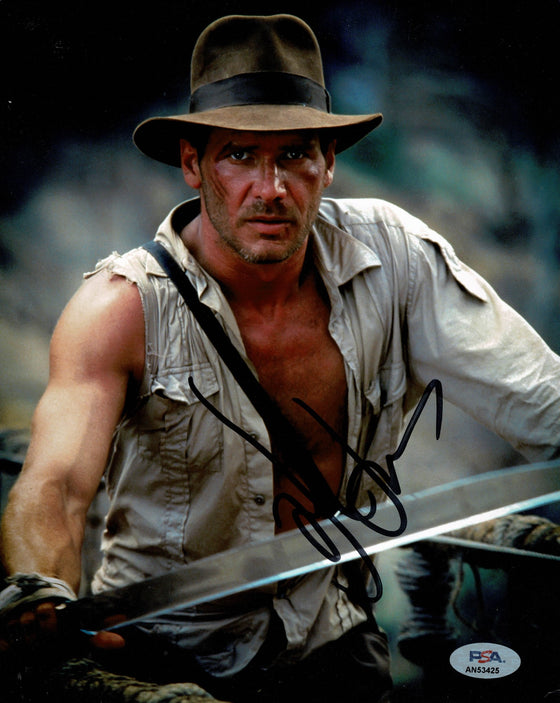 Harrison Ford Signed 10X8 Photo Indiana Jones AN53425 PSA LOA (7298)